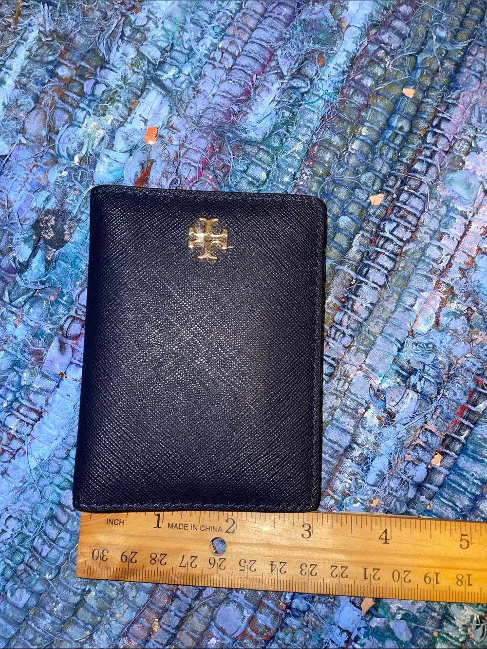 Tory Burch Black Mini Wallet